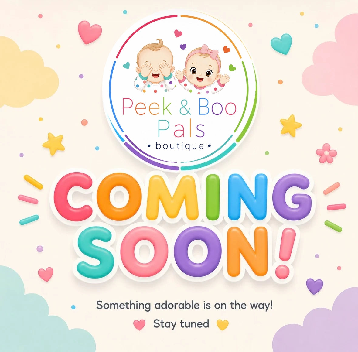 Peek & Boo Pals Boutique coming soon
